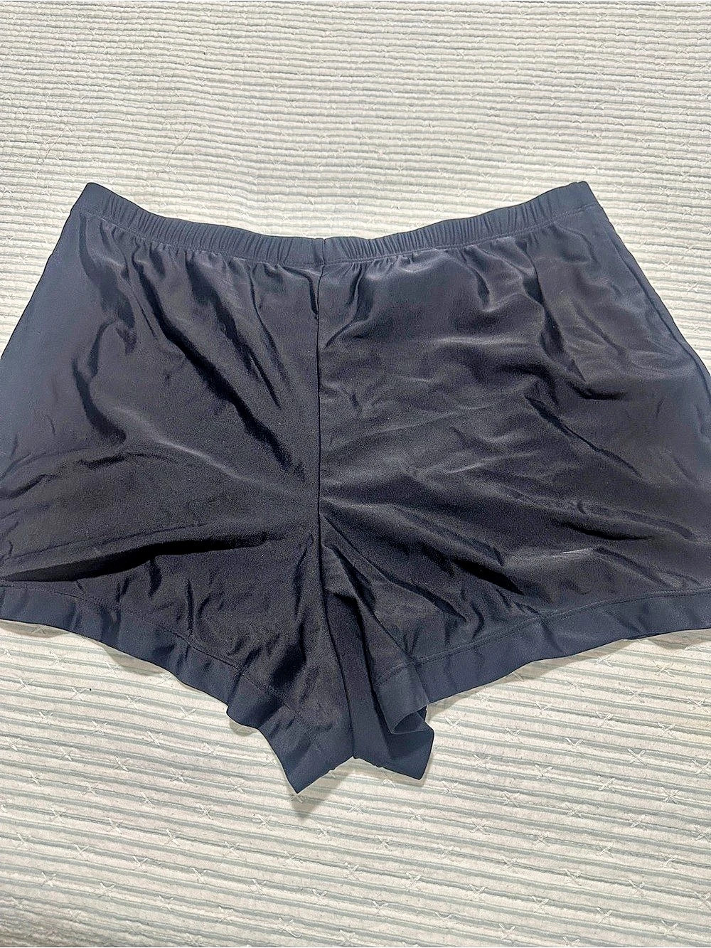 St.Tropez Swim Shorts Black Size Medium NWT